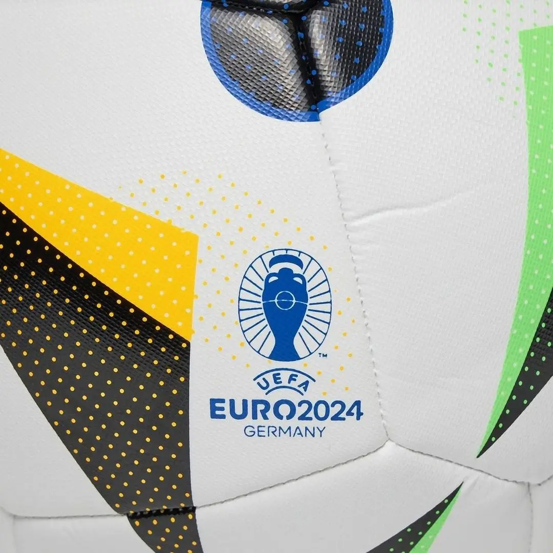 Minge de fotbal Adidas Euro 2024 В9366 (White/Black) - 3