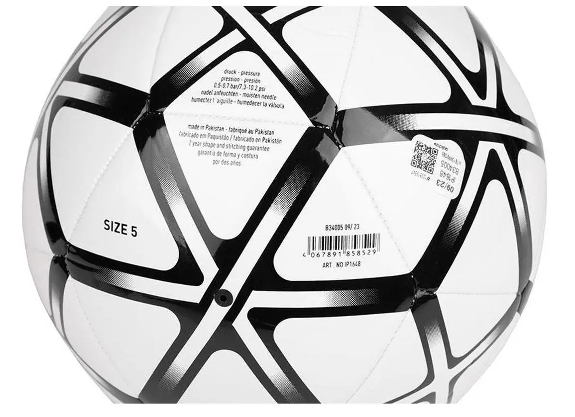 Мяч футбольный Adidas IP1648 (White/Black) - 2