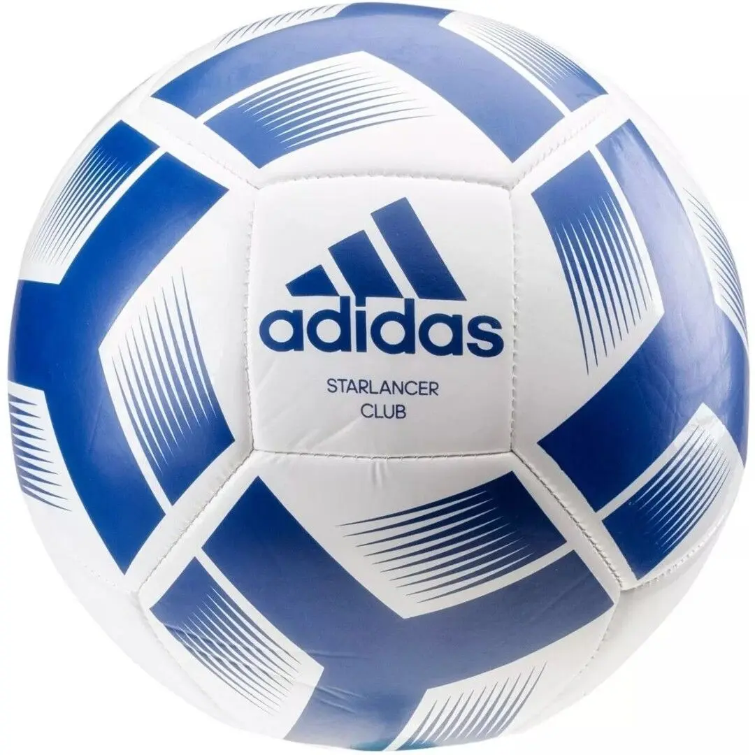 Minge de fotbal Adidas Starlancer Club HE3810 R.5 (White/Blue)