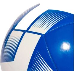 Мяч футбольный Adidas Starlancer Club IB7717 R.5 (White/Blue) Thumb