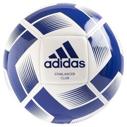 Minge de fotbal Adidas Starlancer Club IB7720 (White/Blue)
