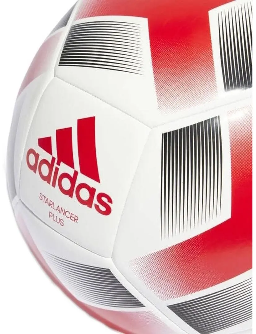 Minge de fotbal Adidas Starlancer Plus (Red/Black) - 5
