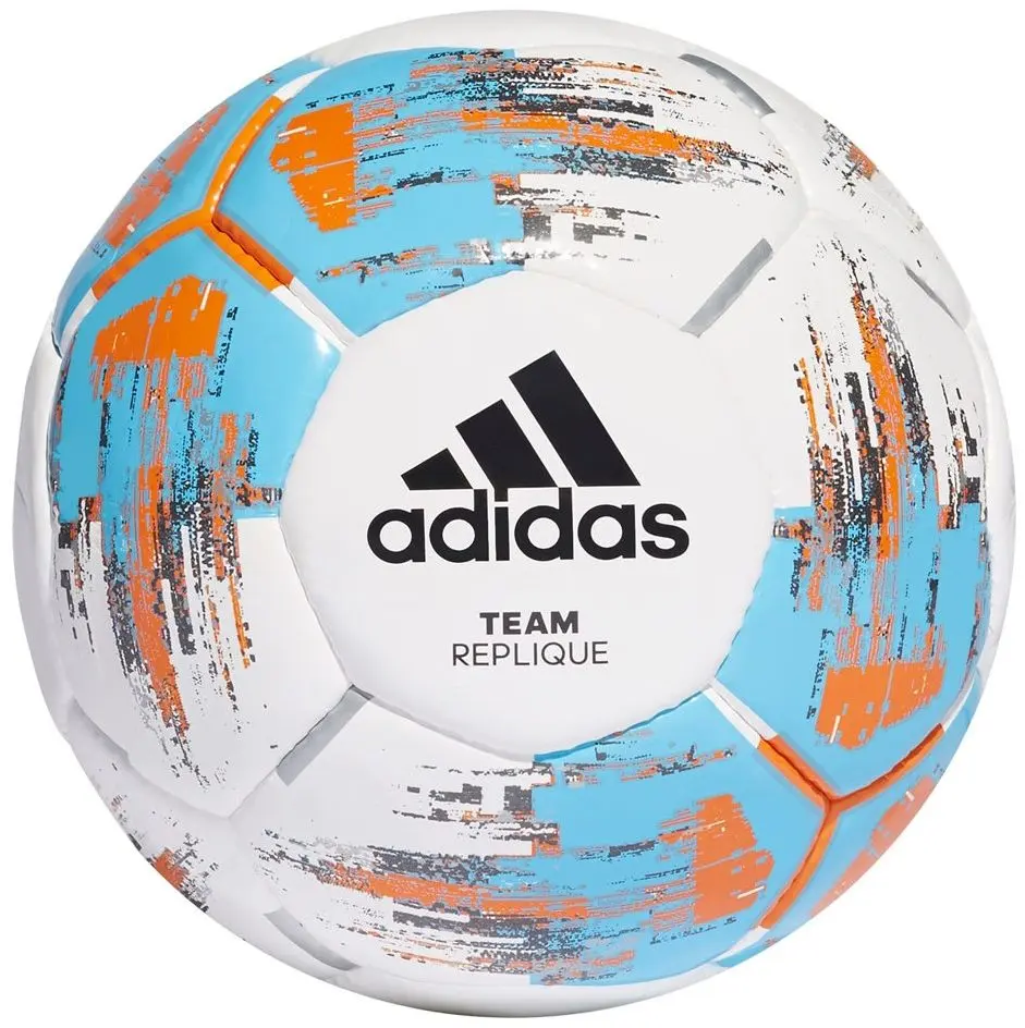 Minge de fotbal Adidas Team Replique CZ9569 R.5 (White/Light Blue)