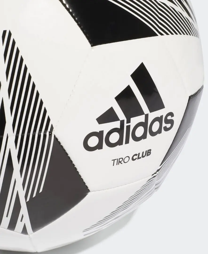 Мяч футбольный Adidas Tiro Club FS0367 N.5 (White/Black) - 3