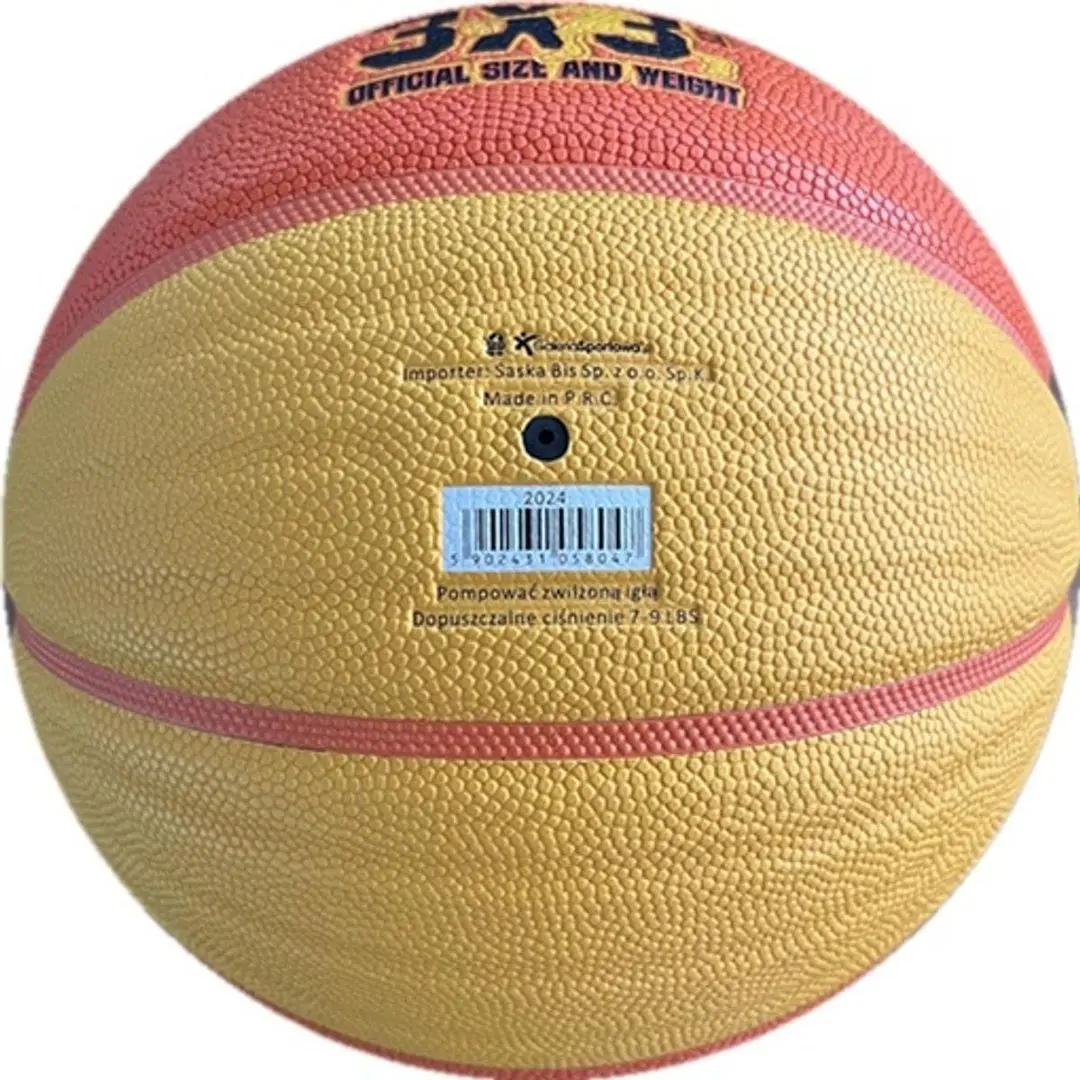 Minge de baschet Enero 3x3 R.6 (Orange/Yellow)