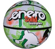 Мяч баскетбольный Enero Solid R.7 (Green/White)