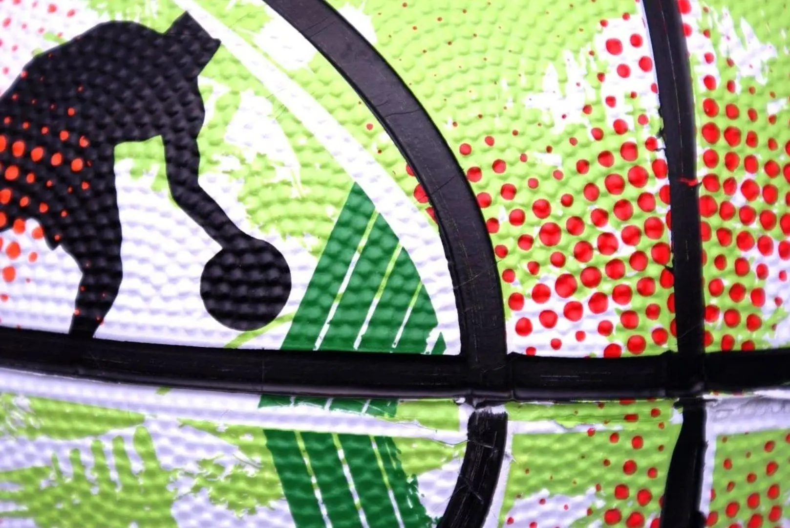 Minge de baschet Enero Solid R.7 (Green/White) - 6