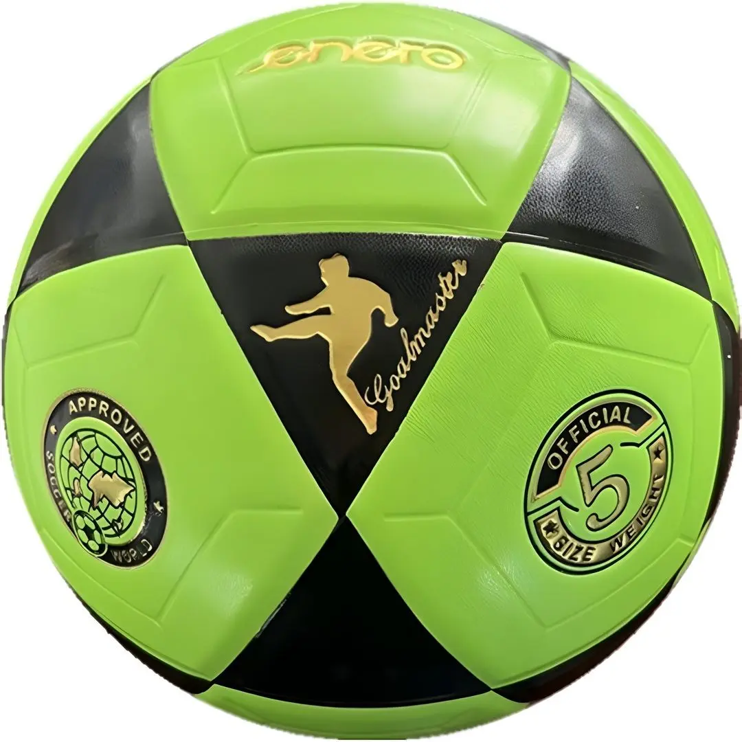 Minge de fotbal Enero TK2411 R.5 (Green/Black)
