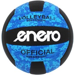 Minge pentru volei Enero Official R.5 (Black/Blue) Thumb