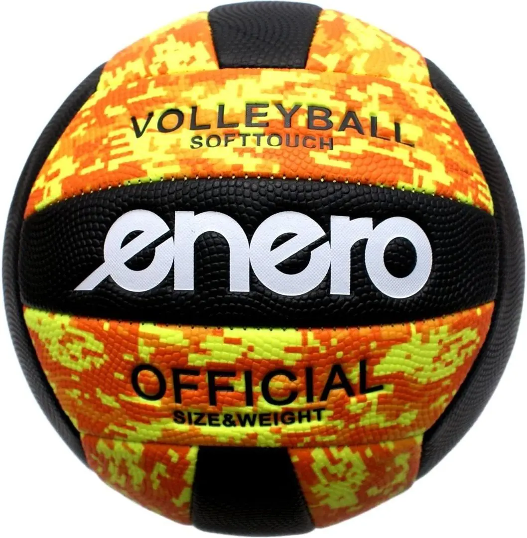Minge pentru volei Enero Official R.5 (Black/Yellow)