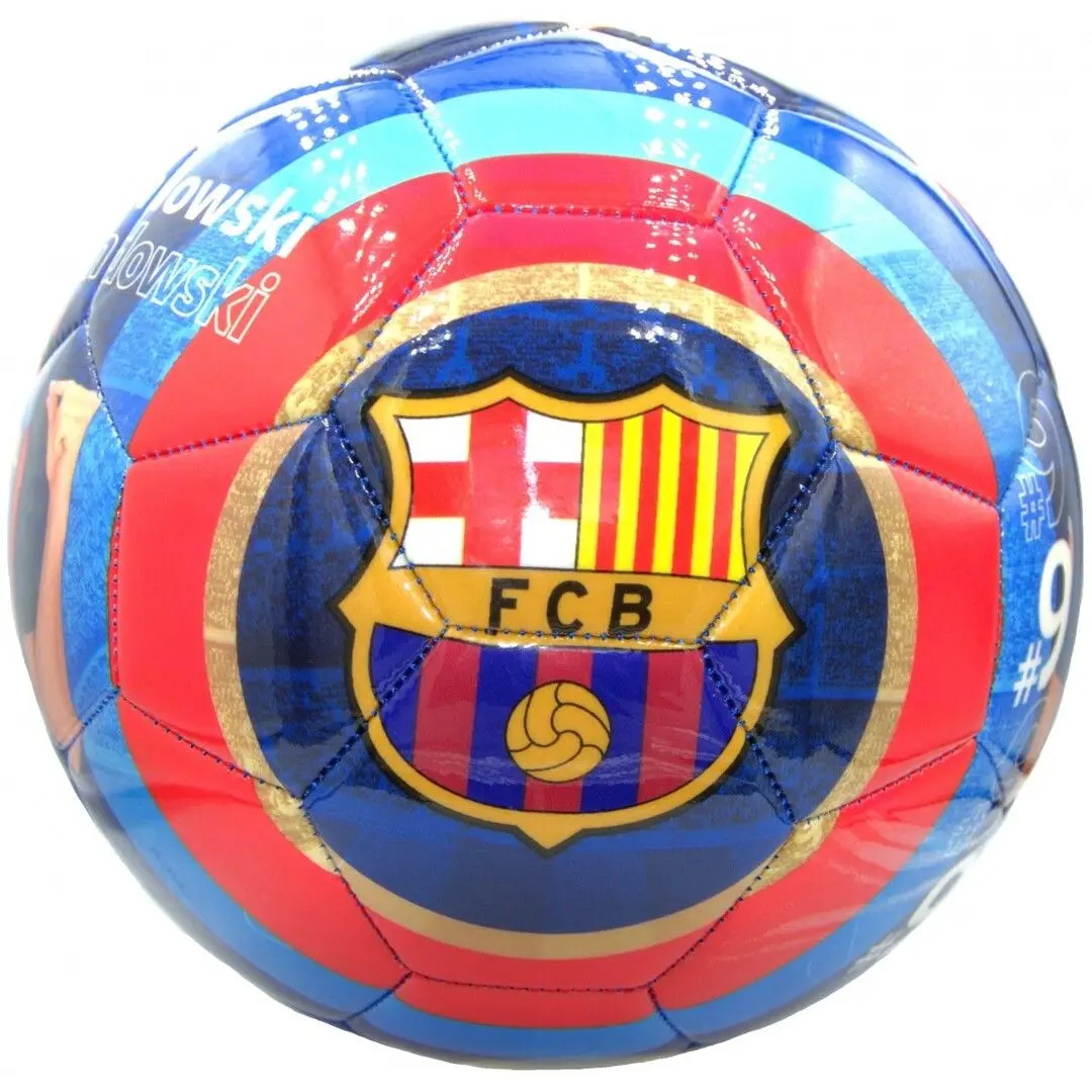 Minge de fotbal Enero FC Barcelona Robert Lewandowski R.5 (Blue/Red)