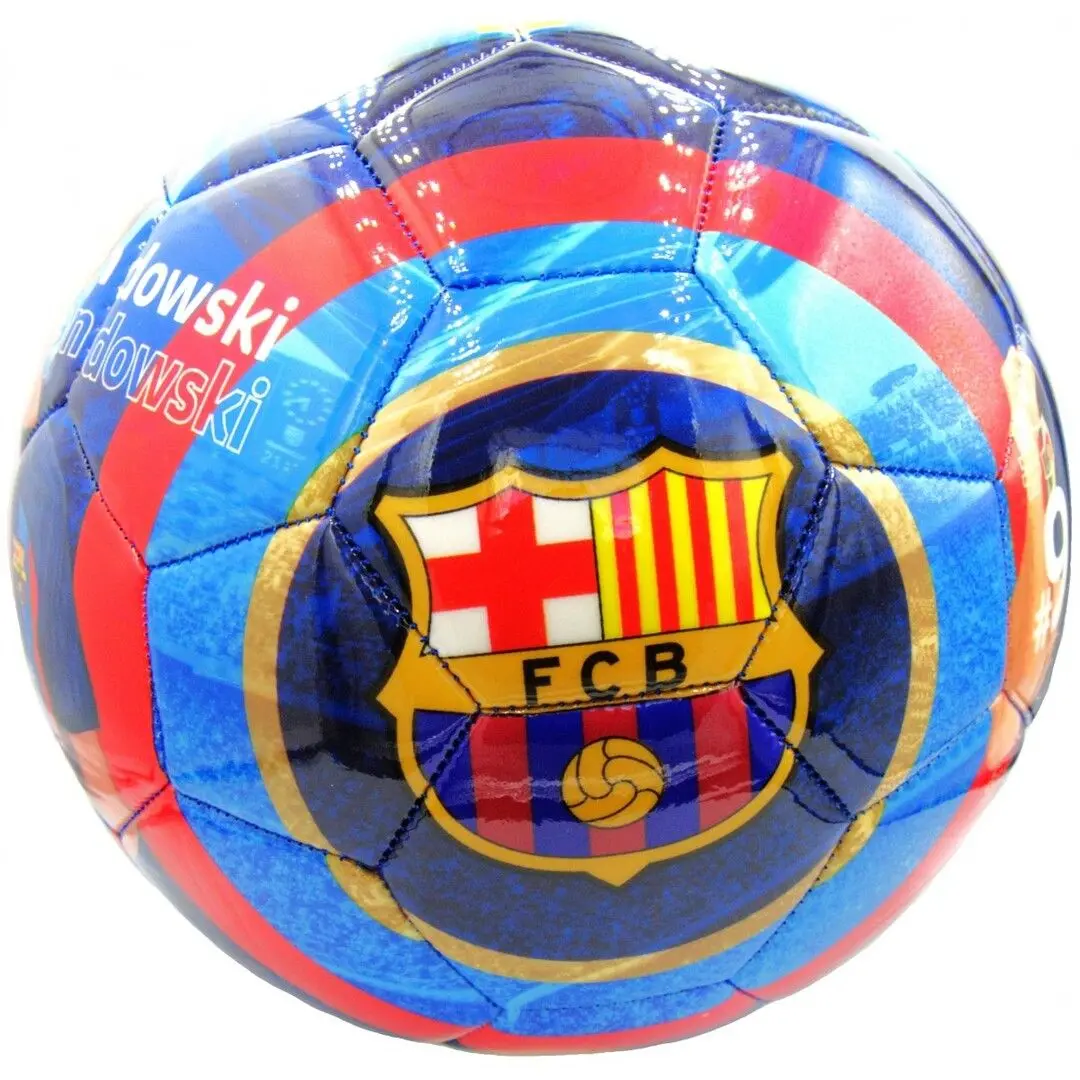 Minge de fotbal Enero FC Barcelona Robert Lewandowski R.5 (Blue/Red)