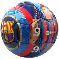 Minge de fotbal Enero FC Barcelona Robert Lewandowski R.5 (Blue/Red) Thumb