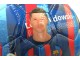 Мяч футбольный FC Barcelona Robert Lewandowski R.5 (Blue/Red)