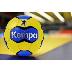 Minge de handbal Kempa N3 20163 (Yellow/Blue) Thumb