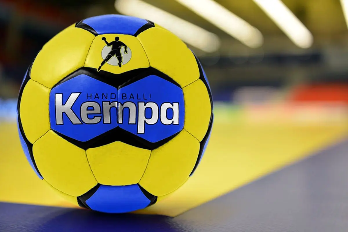 Minge de handbal Kempa N3 20163 (Yellow/Blue)