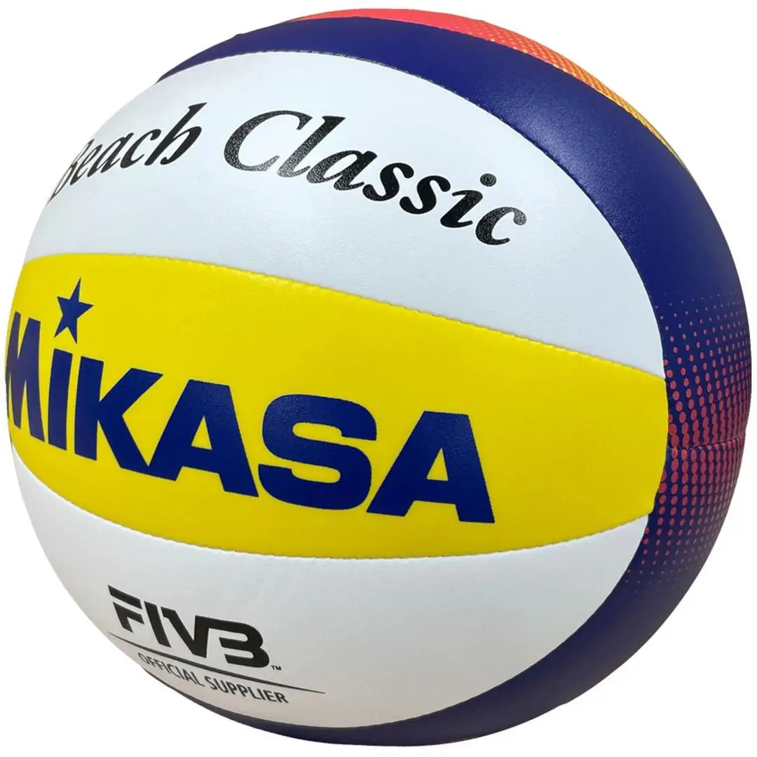 Minge pentru volei Mikasa Beach Classic BV552C (Blue/White)