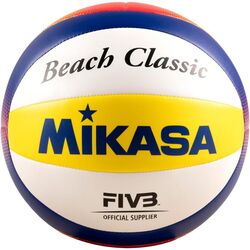 Minge pentru volei Mikasa Beach Classic BV552C (Blue/White)