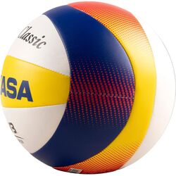 Minge pentru volei Mikasa Beach Classic BV552C (Blue/White) Thumb