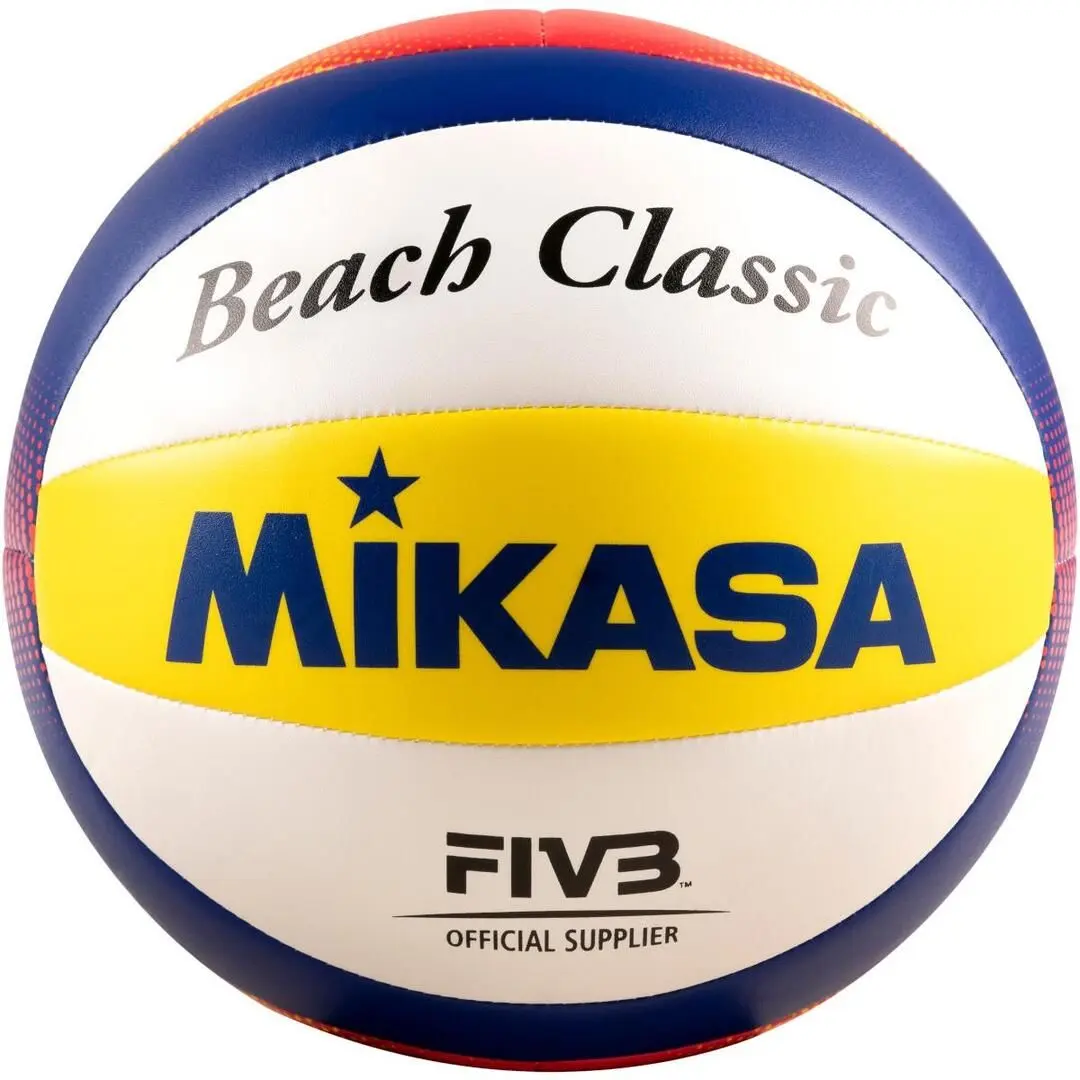 Minge pentru volei Mikasa Beach Classic BV552C (Blue/White)