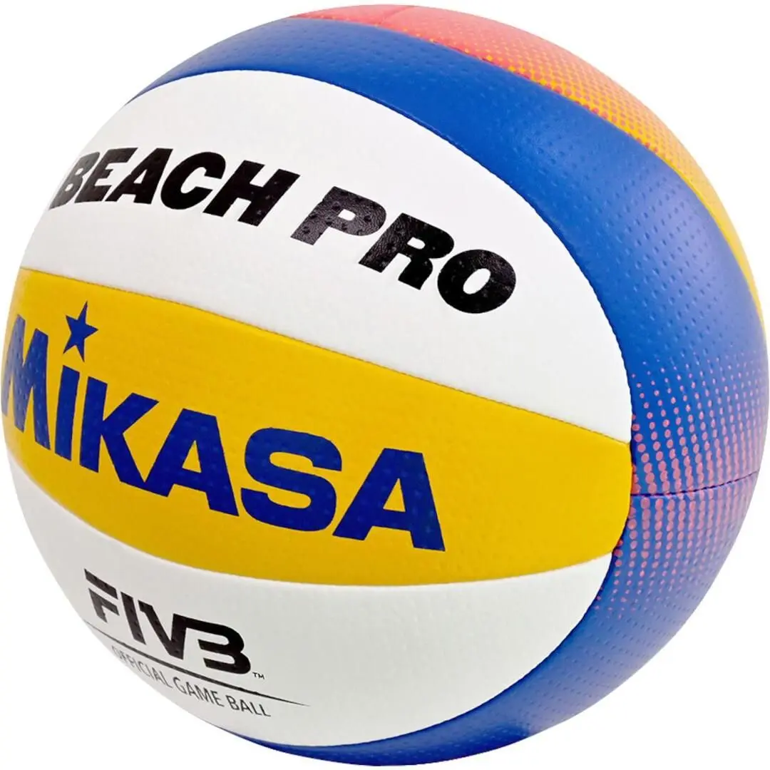 Minge pentru volei Mikasa Beach Pro BV550C (Blue/White)