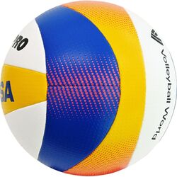 Minge pentru volei Mikasa Beach Pro BV550C (Blue/White) Thumb
