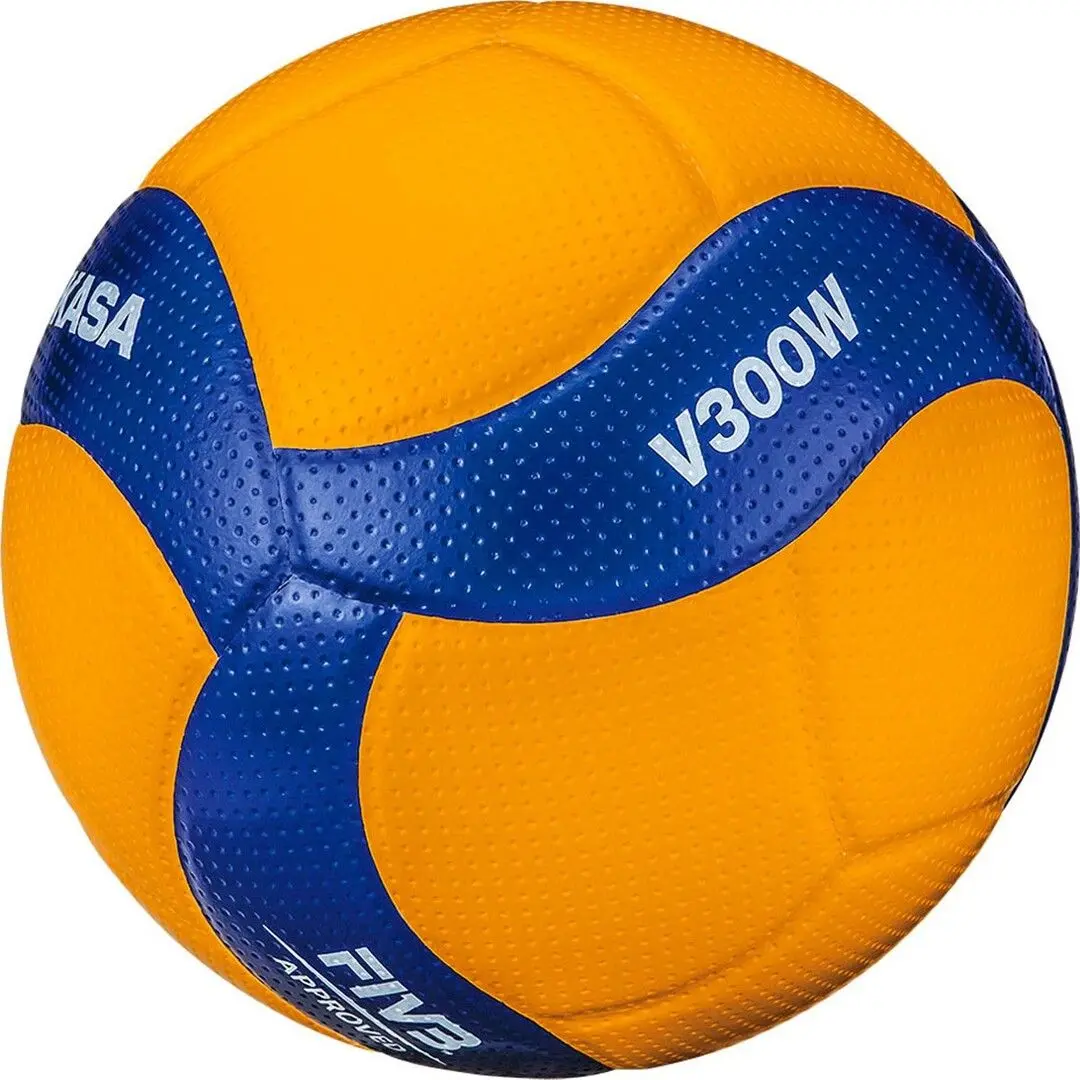 Minge pentru volei Mikasa V300W (Blue/Yellow)