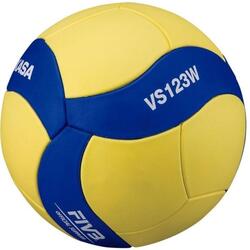 Minge pentru volei Mikasa VS123W (Blue/Yellow) Thumb