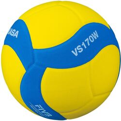 Minge pentru volei Mikasa VS170W Kids (Yellow/Blue) Thumb