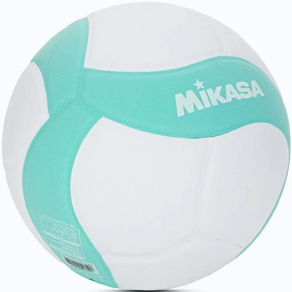 Minge pentru volei Mikasa VS210W Kids MiniI R.4 (White/Green)