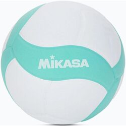 Minge pentru volei Mikasa VS210W Kids MiniI R.4 (White/Green) Thumb