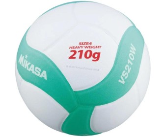 Мяч волейбольный Mikasa VS210W Kids MiniI R.4 (White/Green)