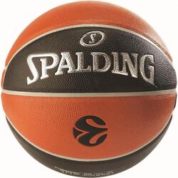 Minge de baschet Spalding Euroleague TF-500 77101Z (Black/Orange) Thumb