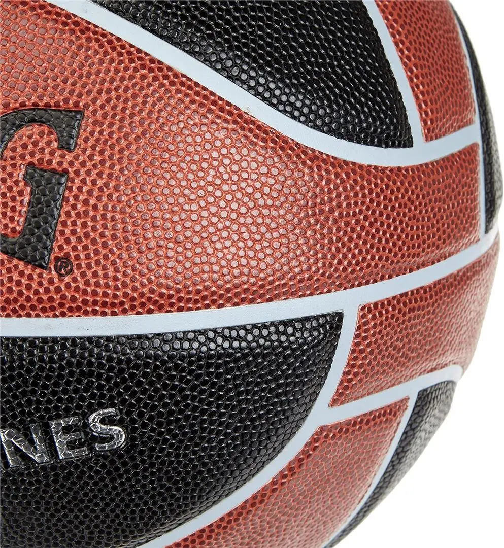 Minge de baschet Spalding Euroleague TF-500 77101Z (Black/Orange) - 4