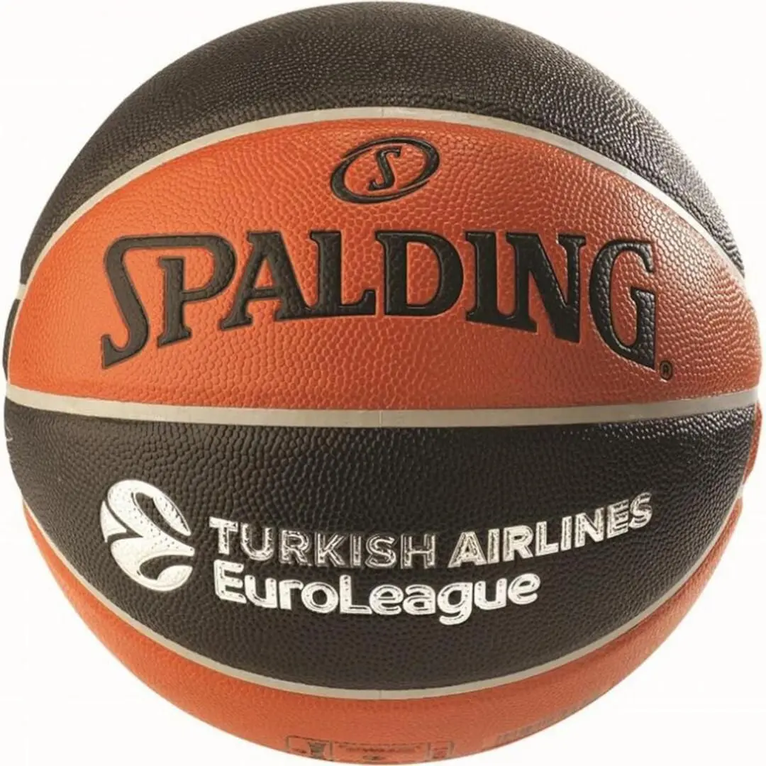 Minge de baschet Spalding Euroleague TF-500 77101Z (Black/Orange)
