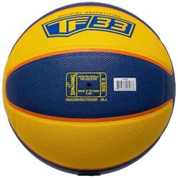 Minge de baschet Spalding TF-33 R.6 (Yellow/Blue) Thumb