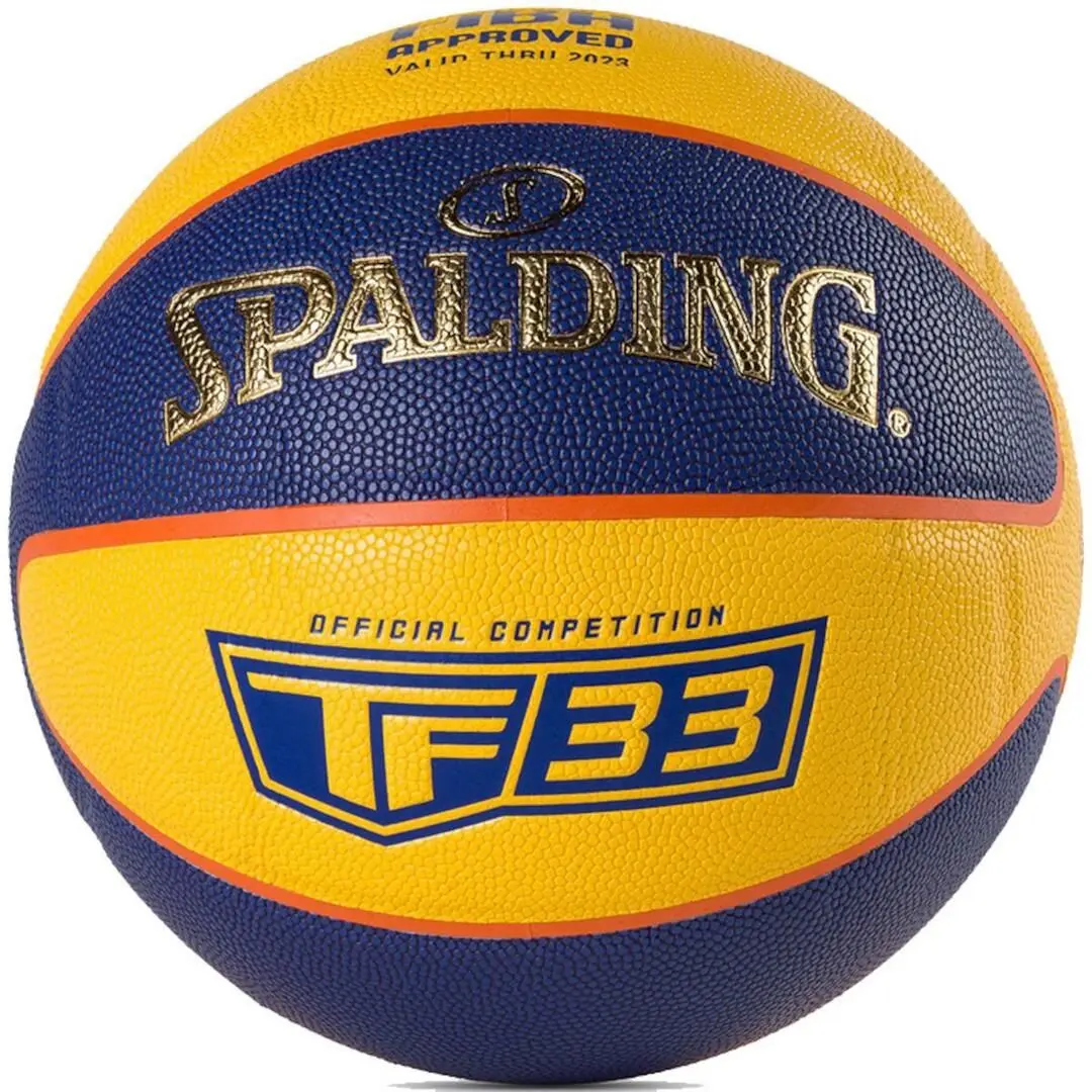 Minge de baschet Spalding TF-33 R.6 (Yellow/Blue)