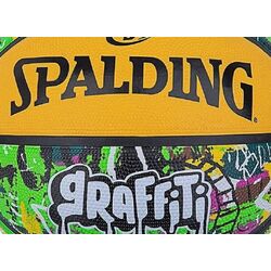 Minge baschet Spalding Graffiti R.7 (Green/Yellow) Thumb