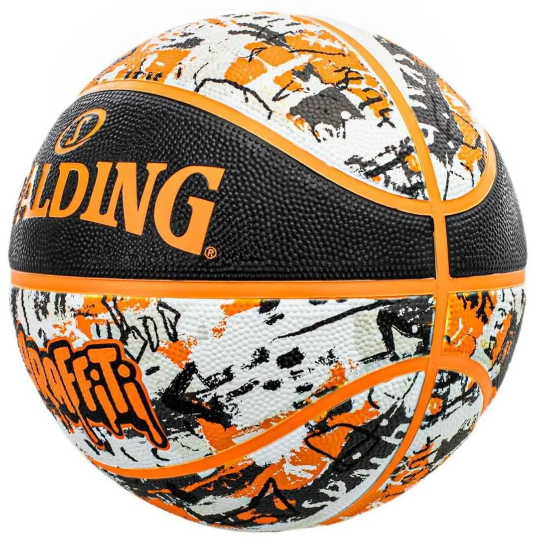 Minge baschet Spalding Graffiti R.7 (Orange/Black) - 2