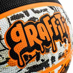 Minge baschet Spalding Graffiti R.7 (Orange/Black) Thumb