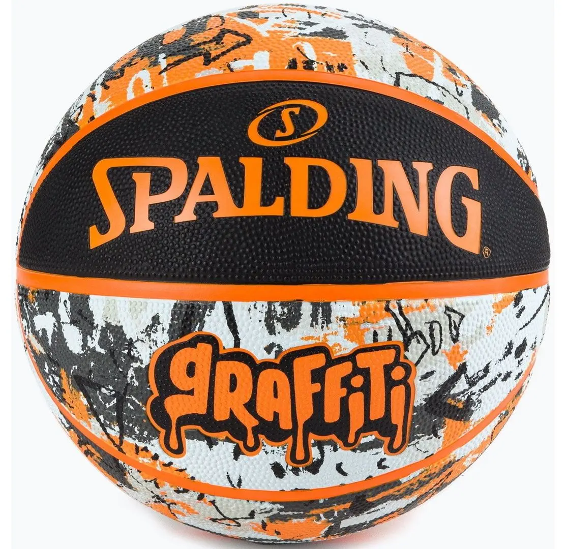 Minge baschet Spalding Graffiti R.7 (Orange/Black)