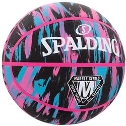 Minge baschet Spalding Marble R.7 (Black/Pink/Blue) Thumb