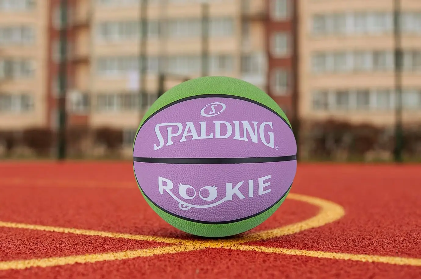 Minge baschet Spalding Rookie (Green/Pink) - 3