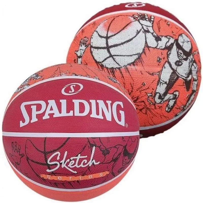 Minge baschet Spalding Sketch Jump R.7 (Red/Orange)