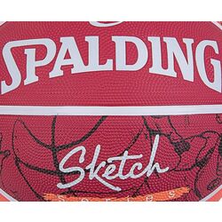 Minge baschet Spalding Sketch Jump R.7 (Red/Orange) Thumb