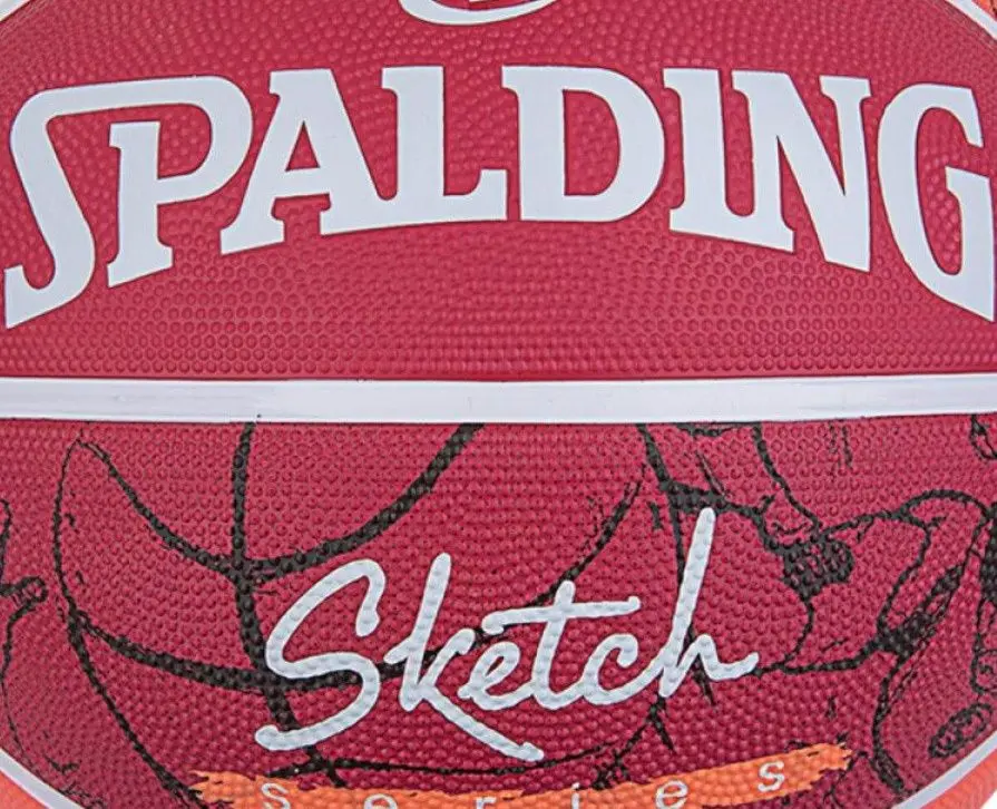 Minge baschet Spalding Sketch Jump R.7 (Red/Orange)