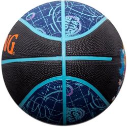 Minge baschet Spalding Space Jam Court (Black/Blue) Thumb