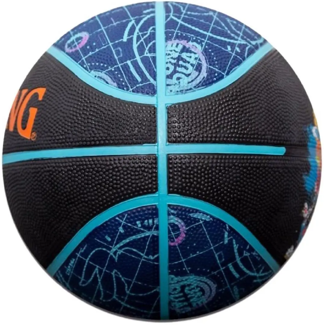 Minge baschet Spalding Space Jam Court (Black/Blue) - 3