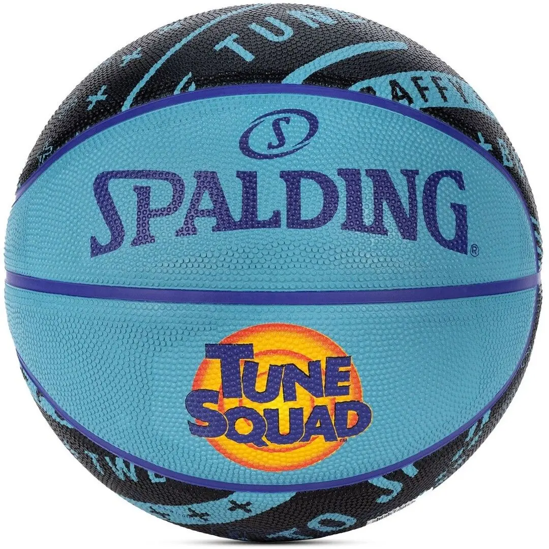 Minge baschet Spalding Space Jam Tune Squad (Black/Light Blue) - 2