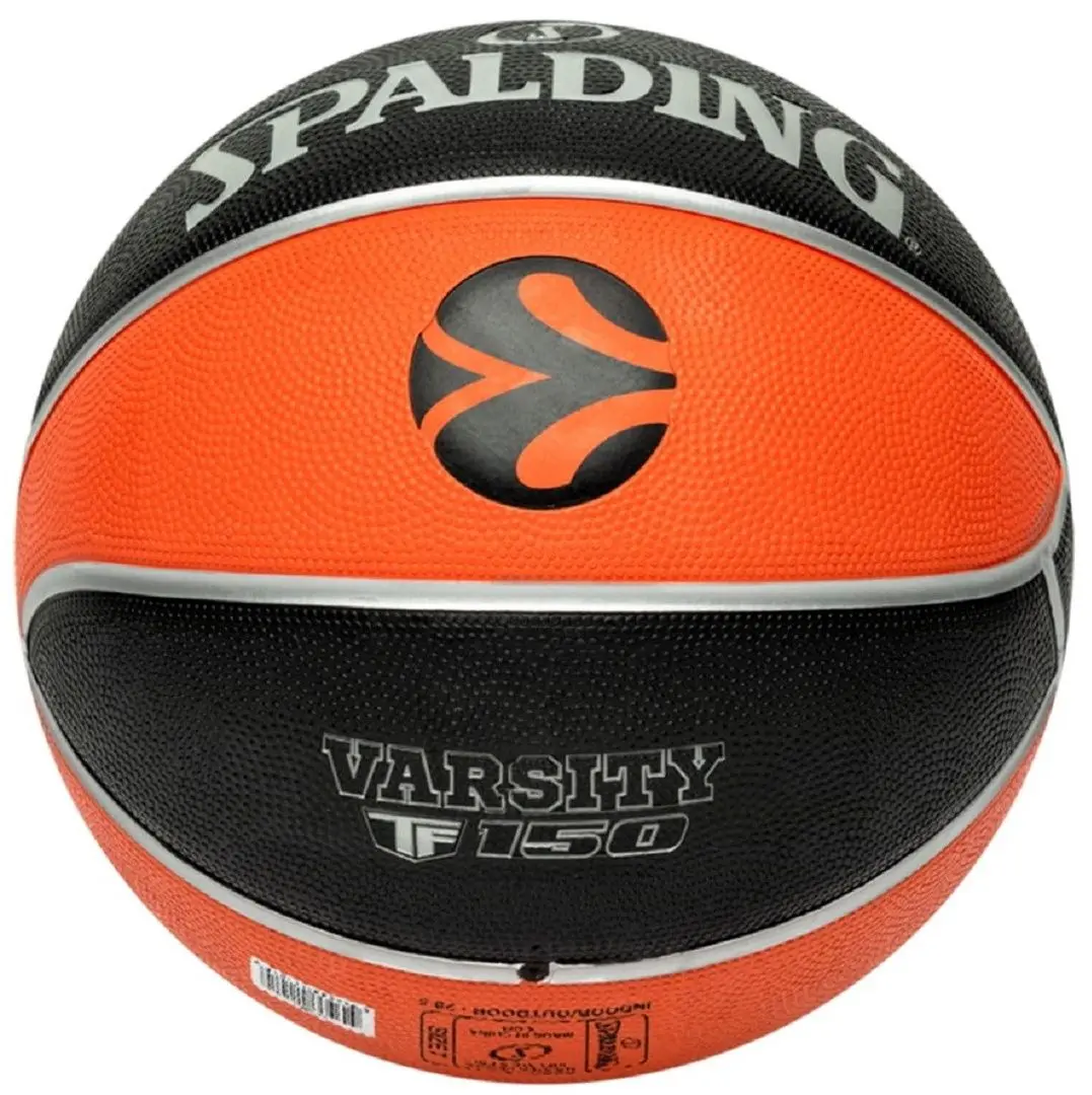 Minge baschet Spalding TF-150 Varsity Eurolague R.6 (Orange/Black) - 3